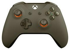 Xbox One Green & Orange Wireless Controller - Xbox One - Destination Retro