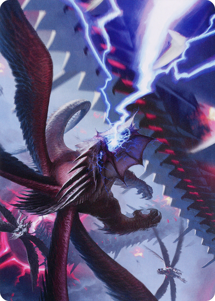 Defiant Thundermaw Art Card [March of the Machine Art Series] - Destination Retro