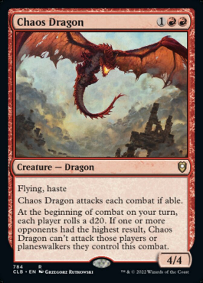 Chaos Dragon [Commander Legends: Battle for Baldur's Gate] - Destination Retro