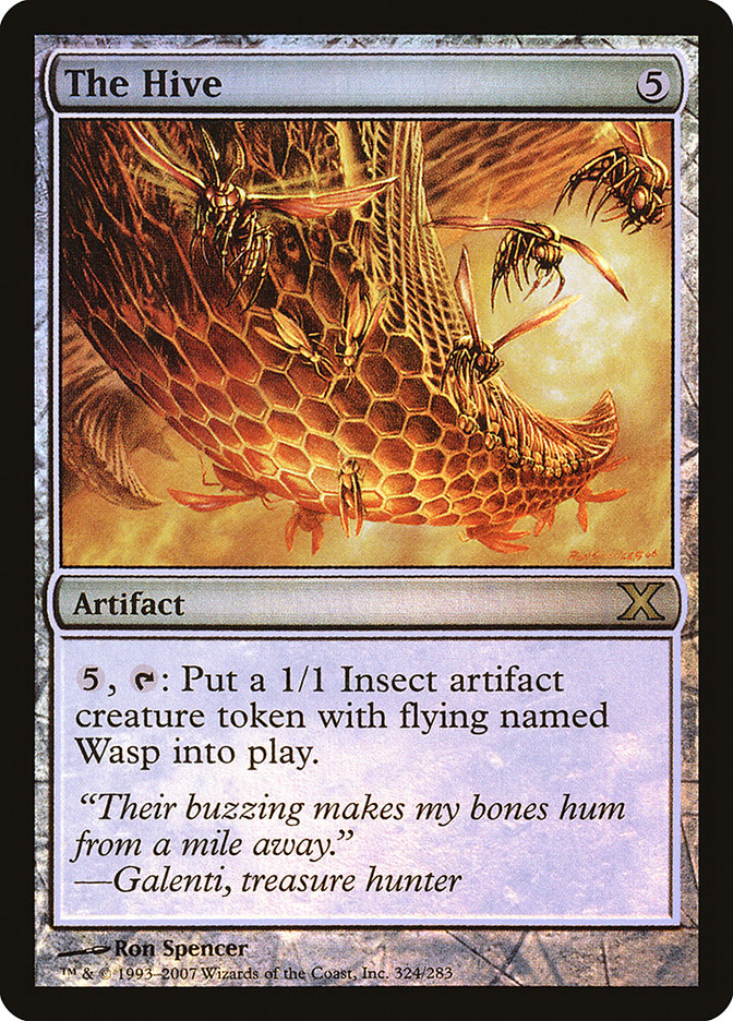 The Hive (Premium Foil) [Tenth Edition] - Destination Retro