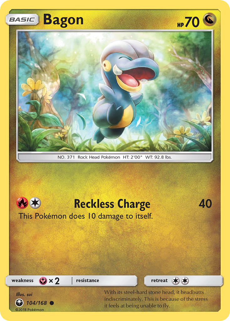 Bagon (104/168) [Sun & Moon: Celestial Storm] - Destination Retro