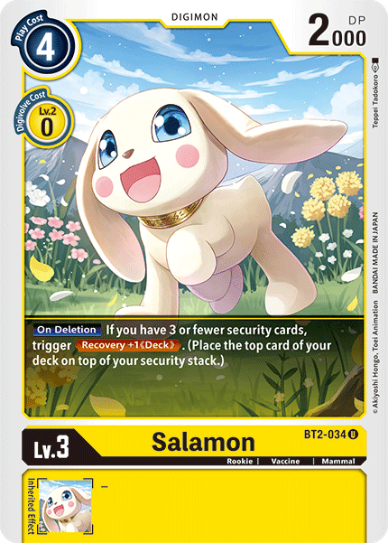 Salamon [BT2-034] [Release Special Booster Ver.1.5] - Destination Retro