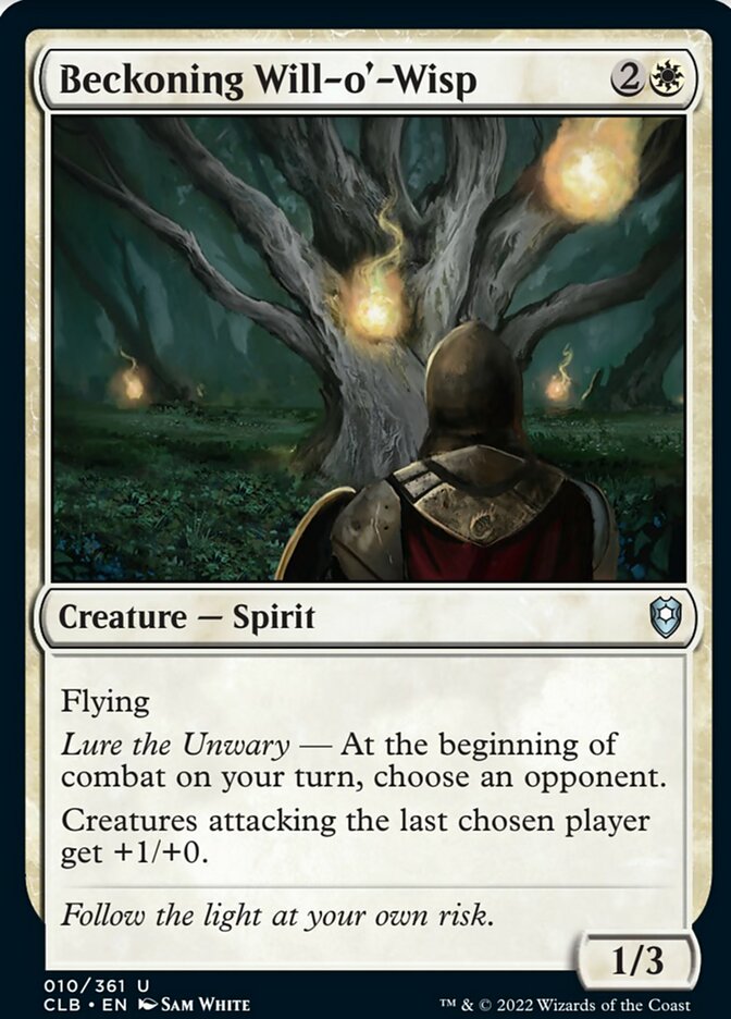 Beckoning Will-o'-Wisp [Commander Legends: Battle for Baldur's Gate] - Destination Retro