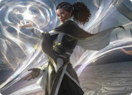 Clever Lumimancer Art Card [Strixhaven: School of Mages Art Series] - Destination Retro