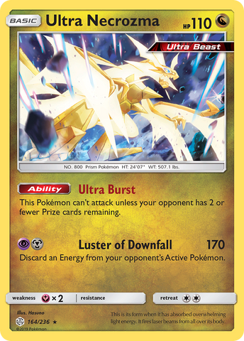 Ultra Necrozma (164/236) [Sun & Moon: Cosmic Eclipse] - Destination Retro