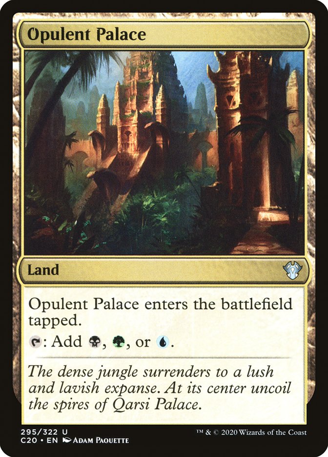 Opulent Palace [Commander 2020] - Destination Retro