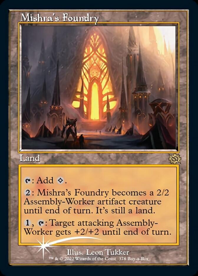 Mishra's Foundry (Retro) (Buy-a-Box) [The Brothers' War] - Destination Retro