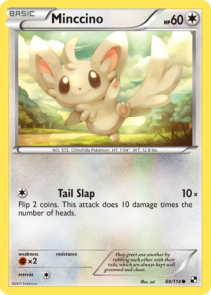 Minccino (88/114) [Black & White: Base Set] - Destination Retro