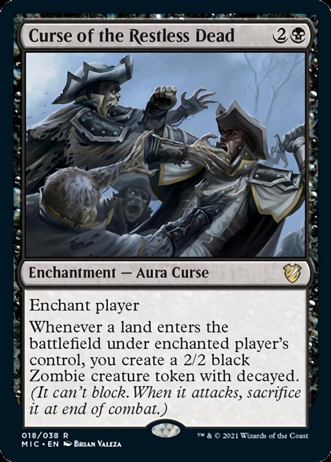 Curse of the Restless Dead [Innistrad: Midnight Hunt Commander] - Destination Retro