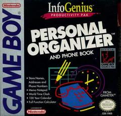 Personal Organizer & Phone Book - GameBoy - Destination Retro