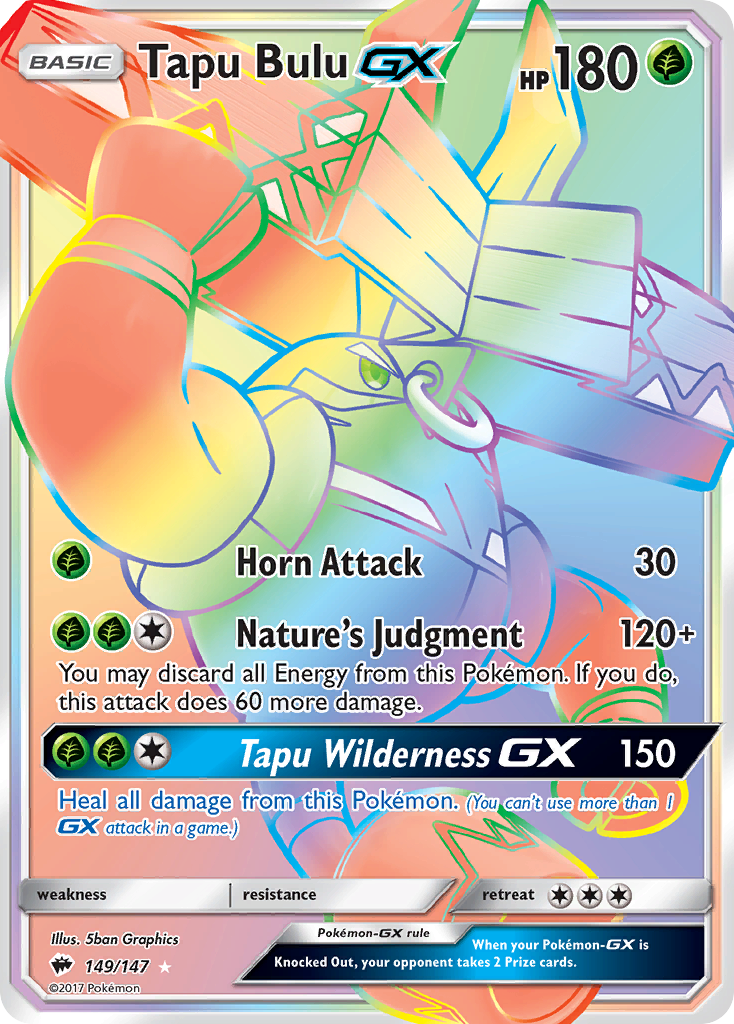 Tapu Bulu GX (149/147) [Sun & Moon: Burning Shadows] - Destination Retro