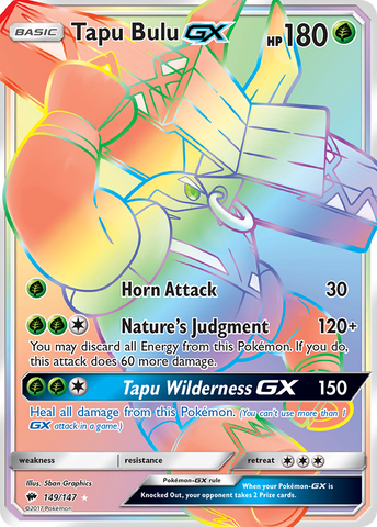 Tapu Bulu GX (149/147) [Sun & Moon: Burning Shadows] - Destination Retro