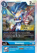 Veemon [ST8-04] (2022 Championship Online Regional) (Online Finalist) [Starter Deck: Ulforce Veedramon Promos] - Destination Retro
