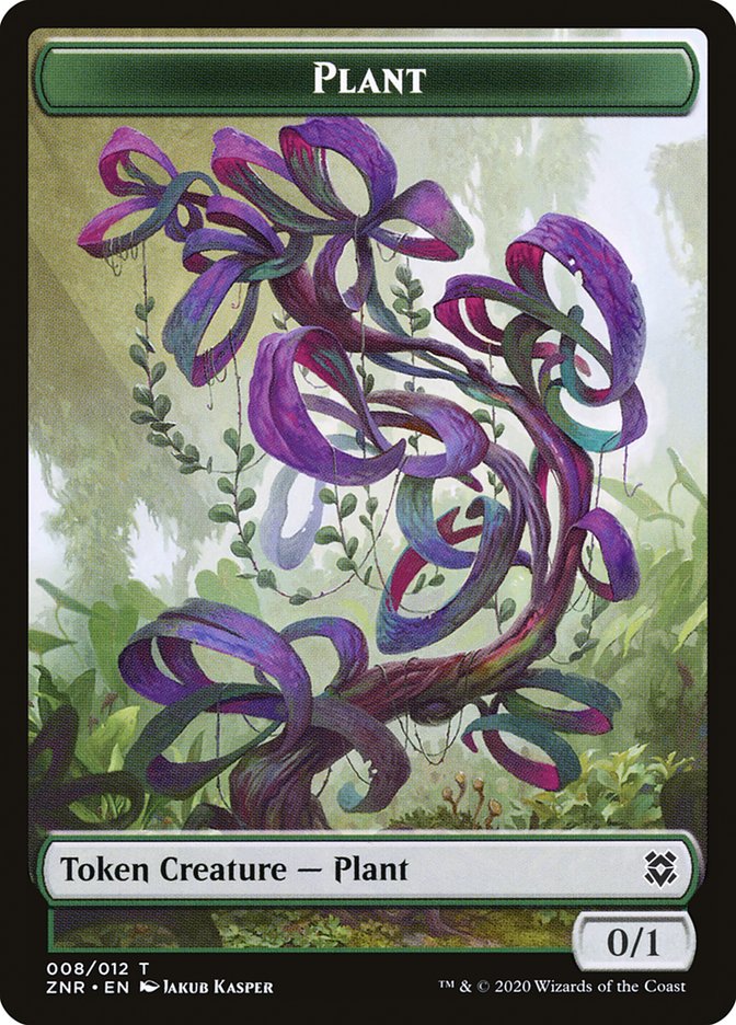 Plant Token [Zendikar Rising] - Destination Retro