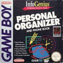InfoGenius Productivity Pak: Personal Organizer and Phone Book - PAL GameBoy - Destination Retro