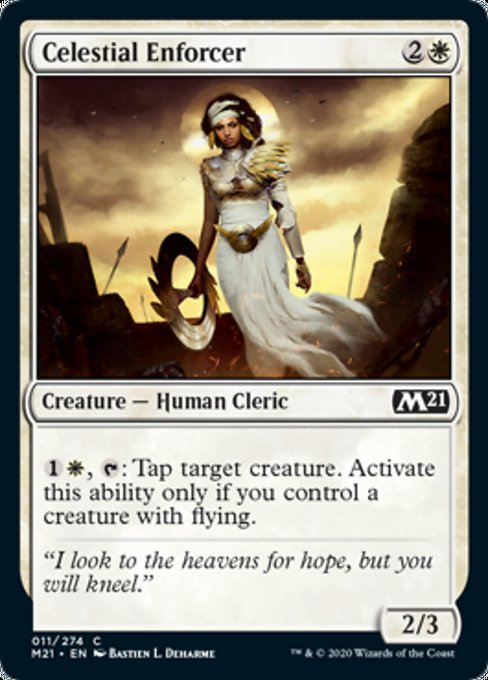Celestial Enforcer [Core Set 2021] - Destination Retro