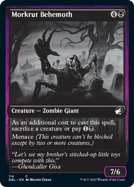 Morkrut Behemoth [Innistrad: Double Feature] - Destination Retro