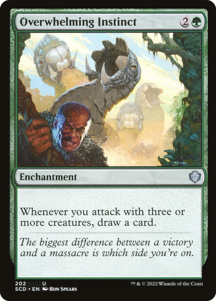 Overwhelming Instinct [Starter Commander Decks] - Destination Retro