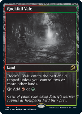 Rockfall Vale [Innistrad: Double Feature] - Destination Retro