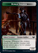 Insect // Human Soldier Double-sided Token [Innistrad: Crimson Vow Tokens] - Destination Retro