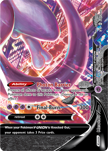 Mewtwo V-Union (SWSH162) [Sword & Shield: Black Star Promos] - Destination Retro