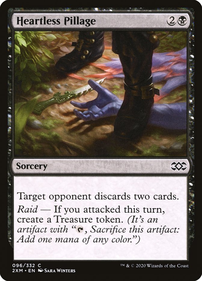 Heartless Pillage [Double Masters] - Destination Retro