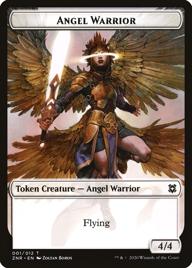 Angel Warrior Token [Zendikar Rising] - Destination Retro