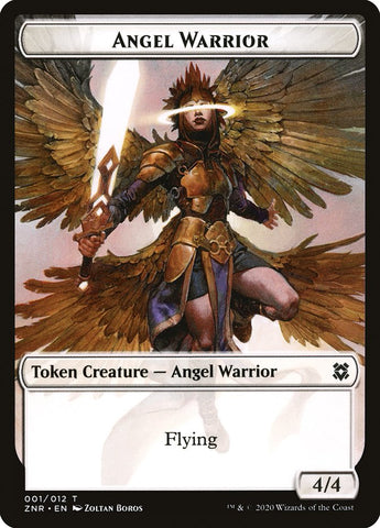 Angel Warrior Token [Zendikar Rising] - Destination Retro