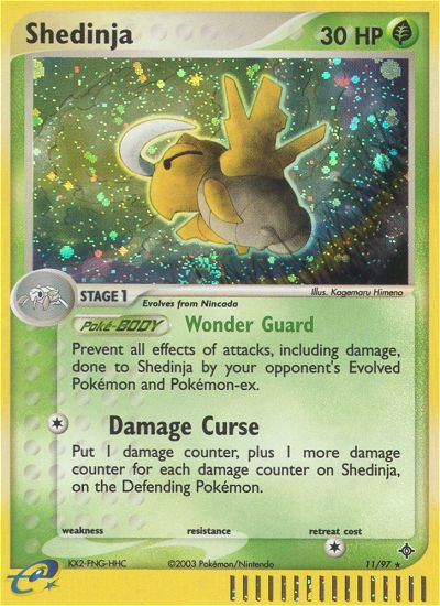 Shedinja (11/97) [EX: Dragon] - Destination Retro