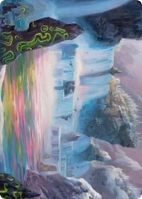 Glittering Frost Art Card [Kaldheim: Art Series] - Destination Retro