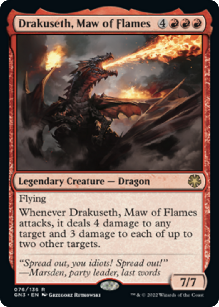 Drakuseth, Maw of Flames [Game Night: Free-for-All] - Destination Retro