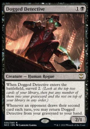 Dogged Detective (Promo Pack) [Streets of New Capenna Commander Promos] - Destination Retro