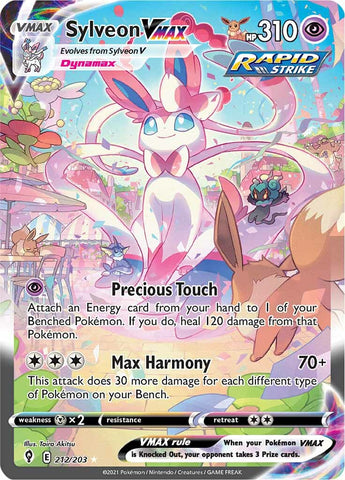 Sylveon VMAX (212/203) [Sword & Shield: Evolving Skies] - Destination Retro