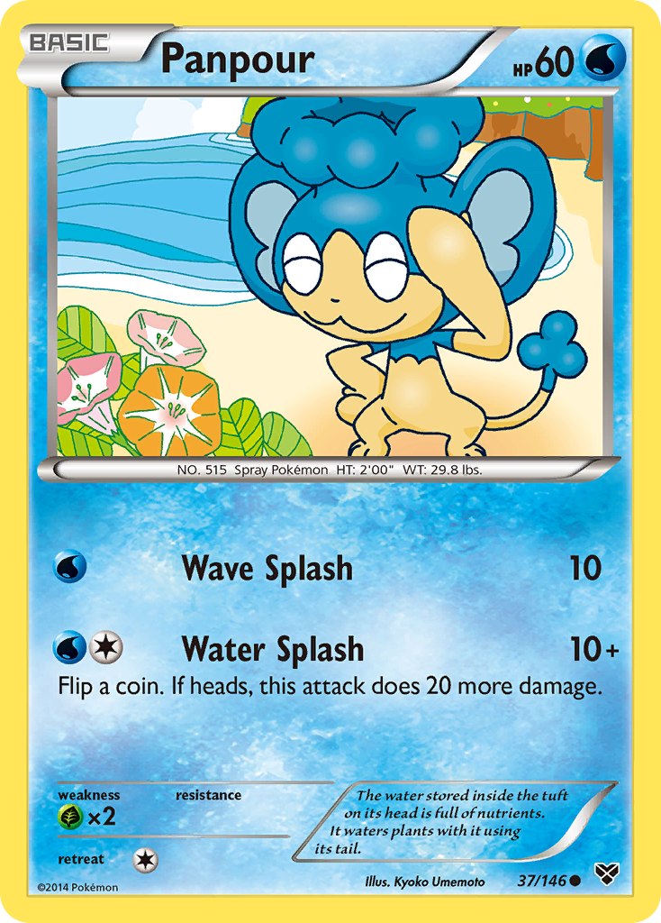 Panpour (37/146) [XY: Base Set] - Destination Retro