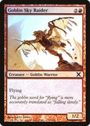 Goblin Sky Raider (Premium Foil) [Tenth Edition] - Destination Retro