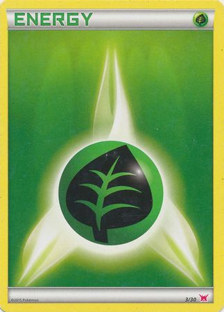 Grass Energy (3/30) [XY: Trainer Kit - Latias & Latios] - Destination Retro
