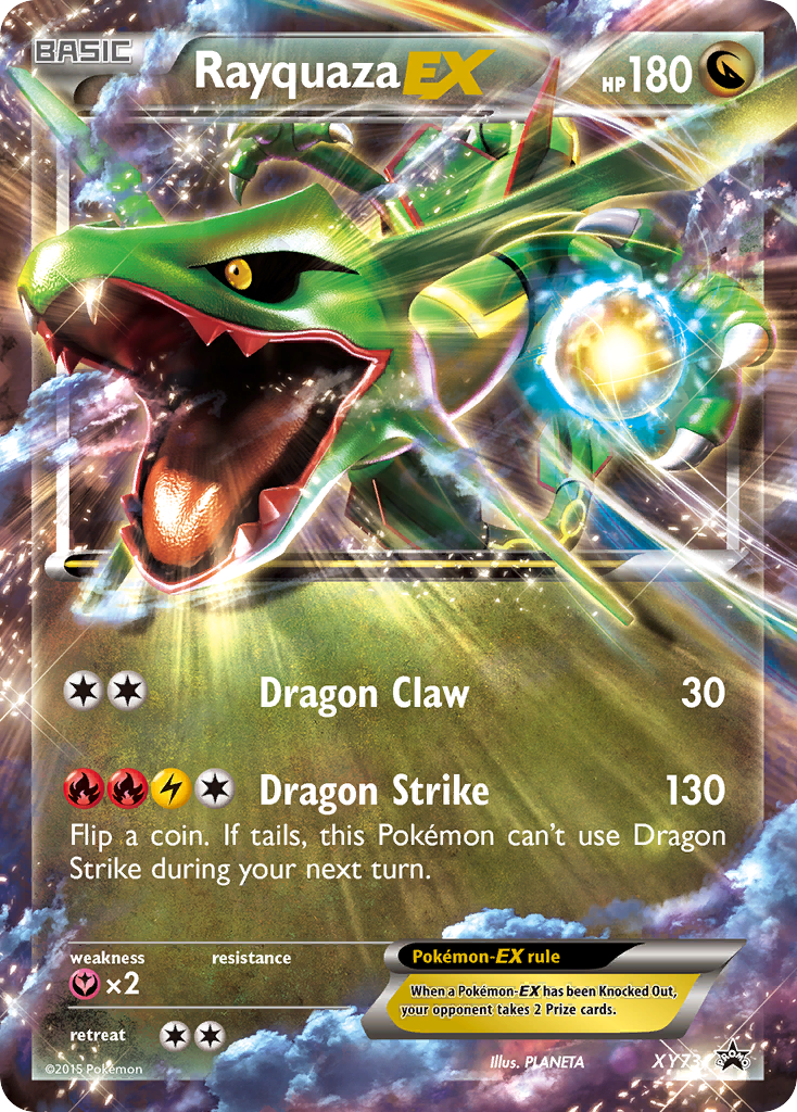 Rayquaza EX (XY73) [XY: Black Star Promos] - Destination Retro