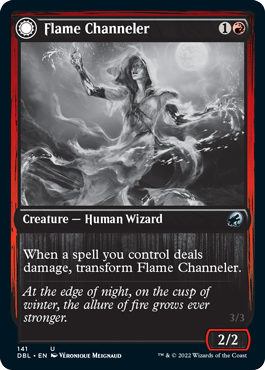 Flame Channeler // Embodiment of Flame [Innistrad: Double Feature] - Destination Retro