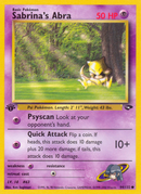 Sabrina's Abra (94/132) [Gym Challenge 1st Edition] - Destination Retro