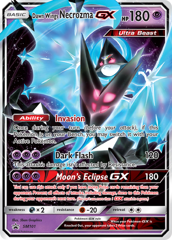 Dawn Wings Necrozma GX (SM101) [Sun & Moon: Black Star Promos] - Destination Retro