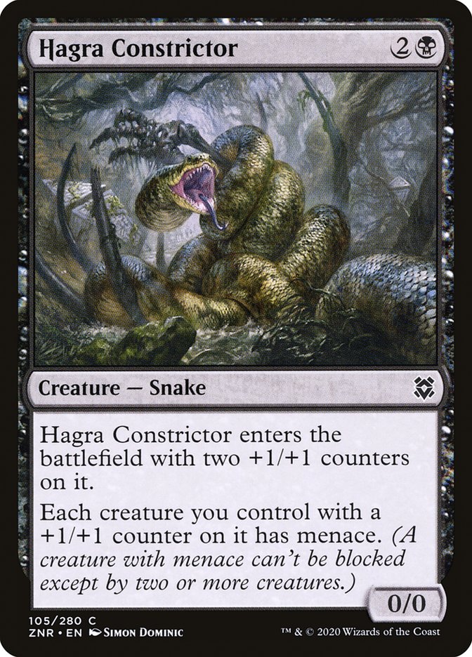 Hagra Constrictor [Zendikar Rising] - Destination Retro