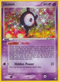 Unown (K) (K/28) [EX: Unseen Forces] - Destination Retro