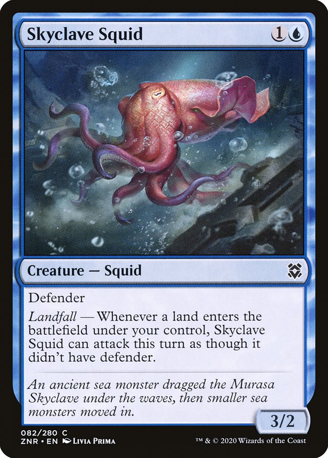 Skyclave Squid [Zendikar Rising] - Destination Retro