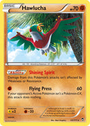 Hawlucha (63/111) (Cosmos Holo) (Blister Exclusive) [XY: Furious Fists] - Destination Retro