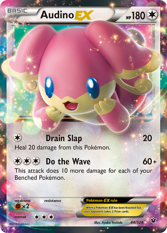 Audino EX (84/124) [XY: Fates Collide] - Destination Retro