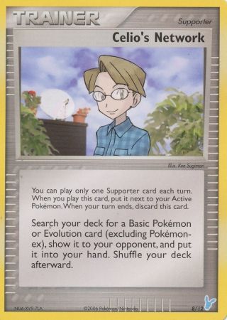 Celio's Network (8/12) [EX: Trainer Kit 2 - Minun] - Destination Retro