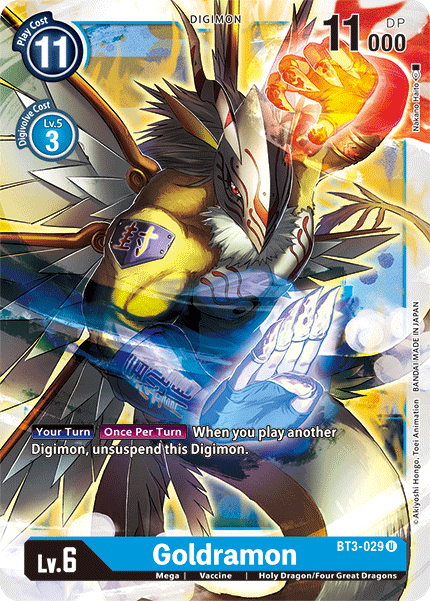 Goldramon [BT3-029] [Release Special Booster Ver.1.5] - Destination Retro