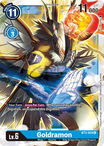 Goldramon [BT3-029] [Release Special Booster Ver.1.5] - Destination Retro