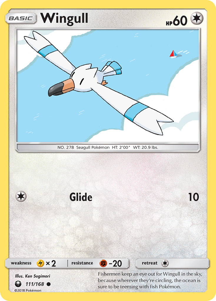 Wingull (111/168) [Sun & Moon: Celestial Storm] - Destination Retro