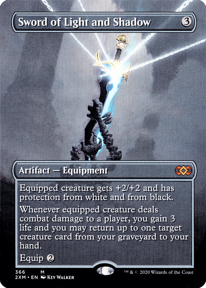 Sword of Light and Shadow (Borderless) [Double Masters] - Destination Retro
